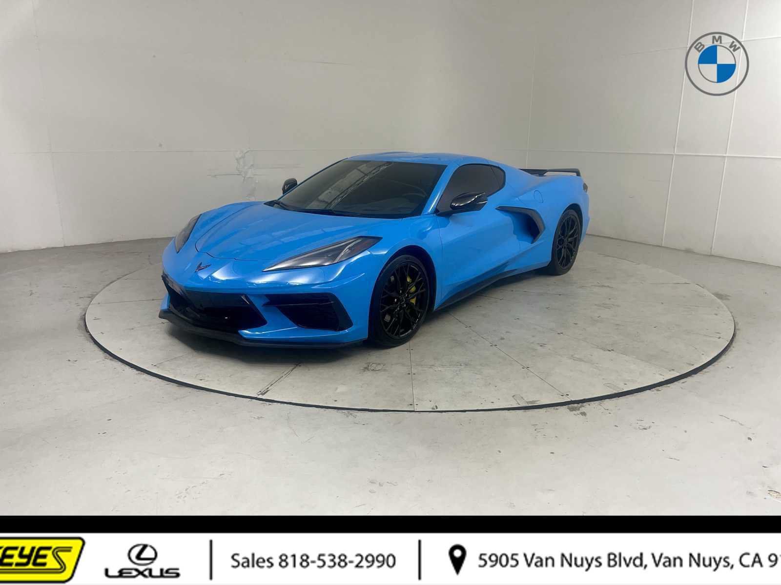 Used 2023 Chevrolet Corvette Stingray Preferred Cpe w/ Z51 Performance Package RWD image 1
