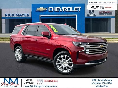 Certified 2022 Chevrolet Tahoe High Country image 1