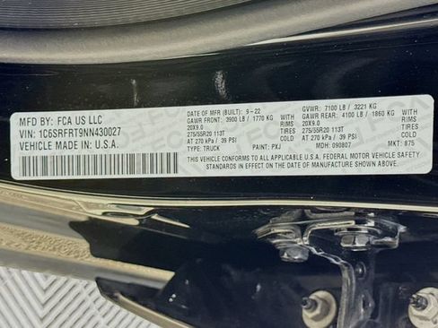 Used 2022 RAM 1500 Laramie AWD/4WD image 31