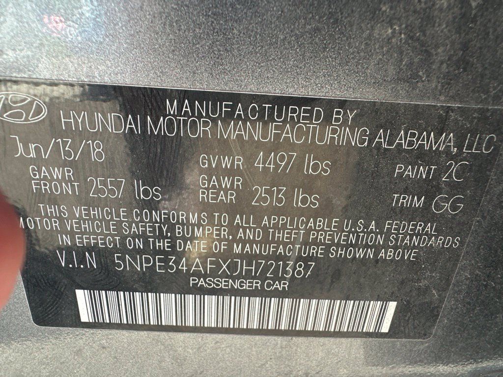 Used 2018 Hyundai Sonata Limited FWD image 21