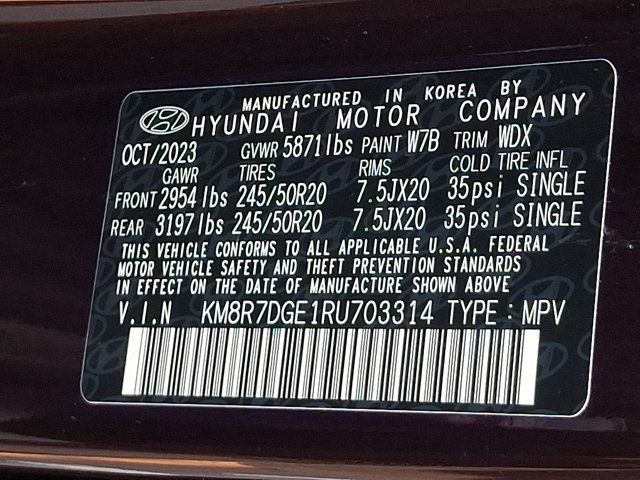 Used 2024 Hyundai Palisade Calligraphy AWD/4WD image 27