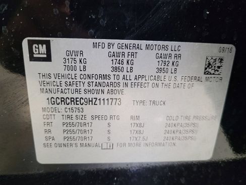 Used 2017 Chevrolet Silverado 1500 LT w/ All Star Edition RWD image 33