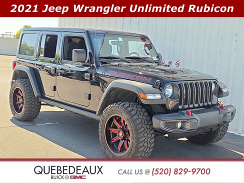 Used 2021 Jeep Wrangler Unlimited Rubicon AWD/4WD image 1