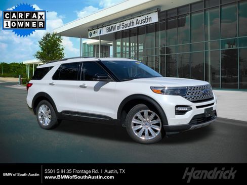 Used 2023 Ford Explorer Limited w/ Limited Technology Package RWD image 1