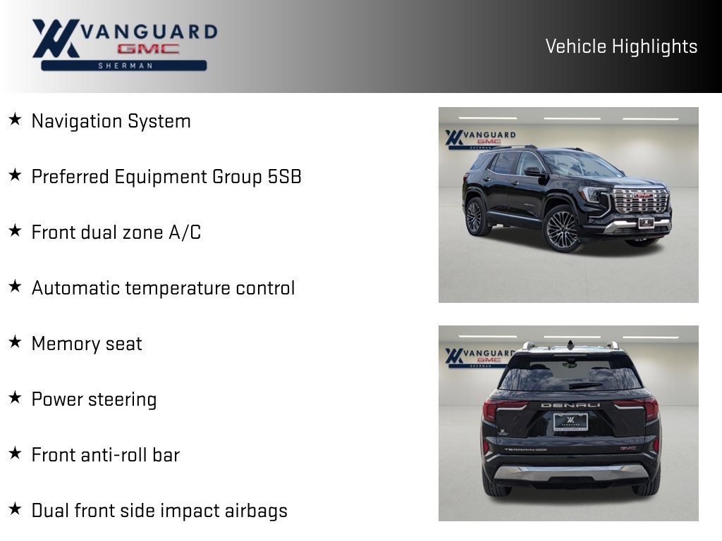 New 2027 GMC Terrain Denali w/ LPO, Floor Liner Package AWD/4WD image 10