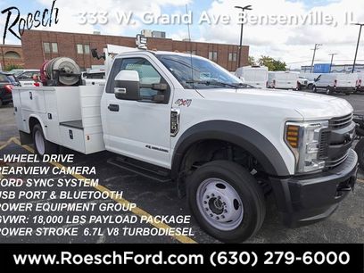 Used 2019 Ford F550 4x4 Regular Cab Super Duty w/ Power Equipment Group