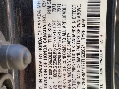Used 2015 Honda CR-V EX-L image 35