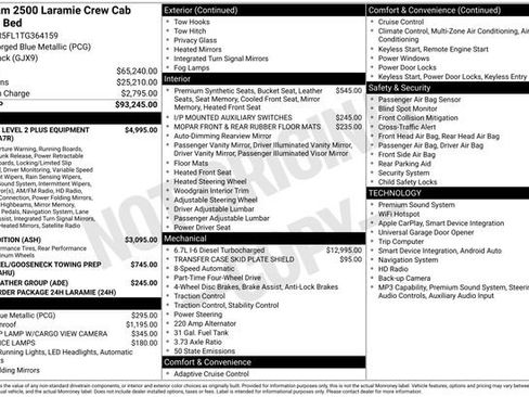 New 2026 RAM 2500 Laramie AWD/4WD image 9