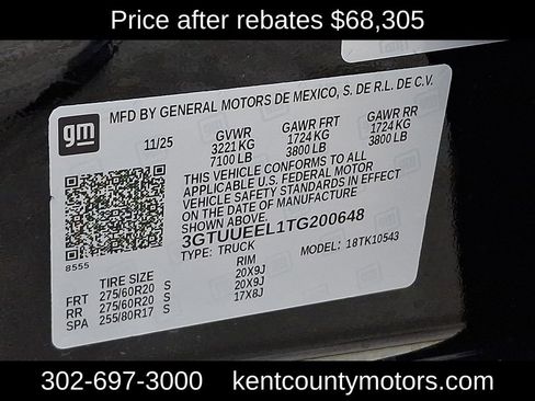 New 2026 GMC Sierra 1500 AT4 w/ Technology Package image 24