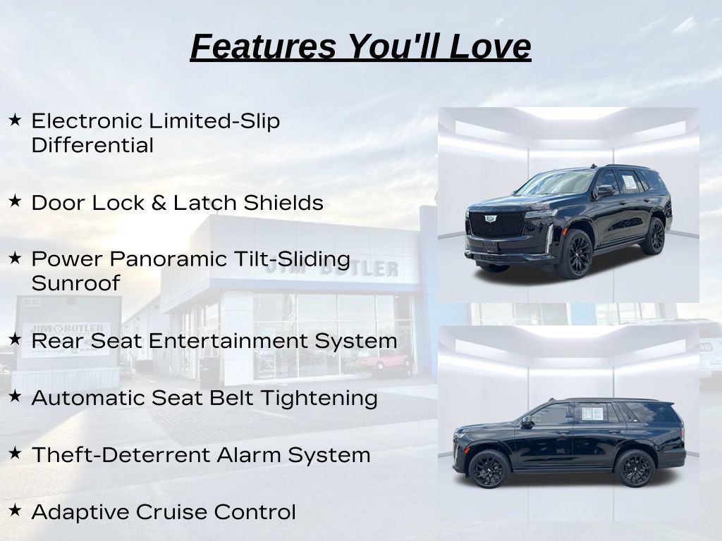 Used 2022 Cadillac Escalade Sport Platinum w/ LPO, ONYX Package AWD/4WD image 42