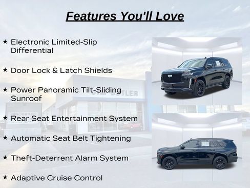 Used 2022 Cadillac Escalade Sport Platinum w/ LPO, ONYX Package AWD/4WD image 42
