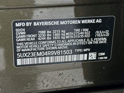 Certified 2024 BMW X7 xDrive40i w/ Executive Package AWD/4WD image 34