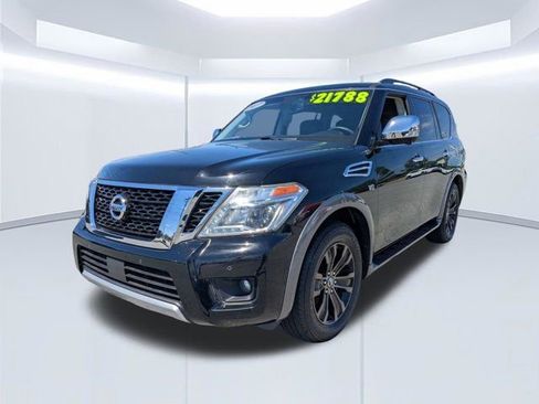 Used 2017 Nissan Armada Platinum w/ Captain Seat Package AWD/4WD image 8