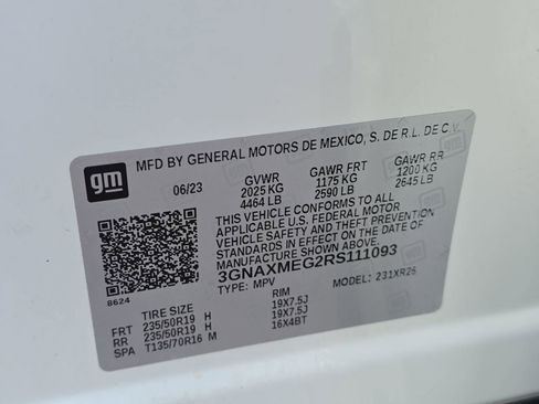 Certified 2024 Chevrolet Equinox RS image 37