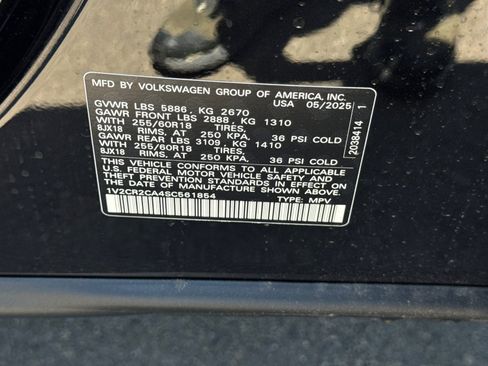 New 2025 Volkswagen Atlas Peak Edition SE AWD/4WD image 29