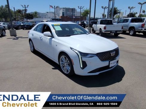 Certified 2023 Cadillac CT4 Premium Luxury w/ Climate Package RWD image 3