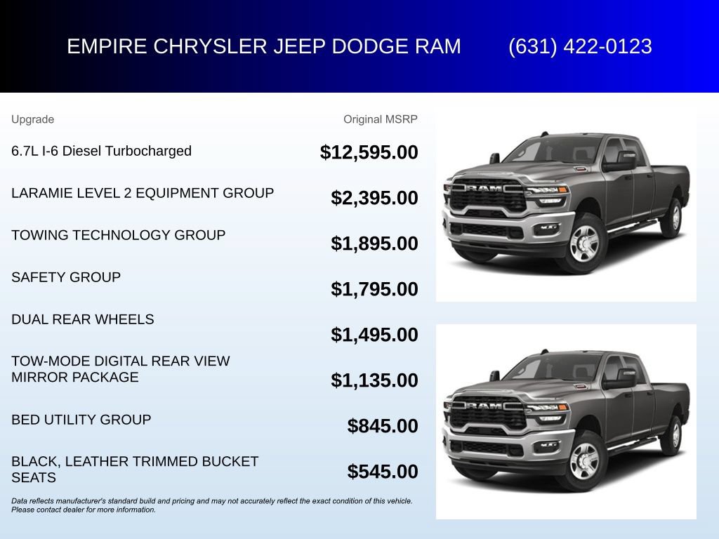 New 2025 RAM 3500 Laramie AWD/4WD image 6