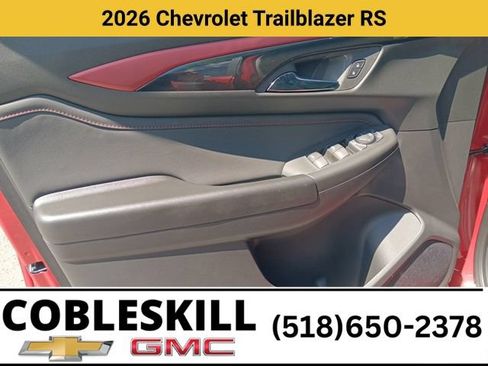 New 2026 Chevrolet TrailBlazer RS w/ Driver Confidence Package AWD/4WD image 12