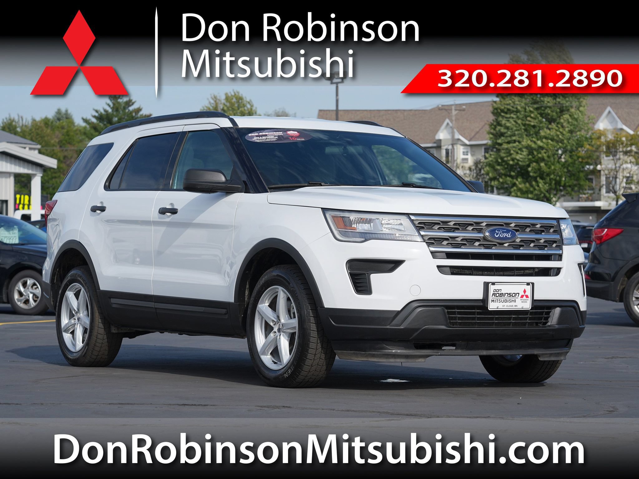 Used 2018 Ford Explorer 4WD w/ Class II Trailer Tow Package image 1