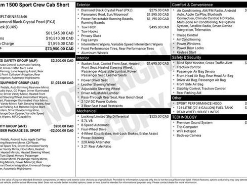 Used 2019 RAM 1500 Sport w/ Advanced Safety Group image 31