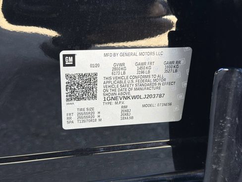 Used 2020 Chevrolet Traverse High Country w/ LPO, Floor Liner Package AWD/4WD image 37