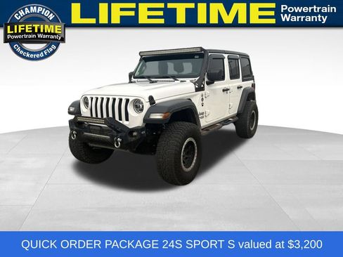 Used 2020 Jeep Wrangler Unlimited Sport S AWD/4WD image 1