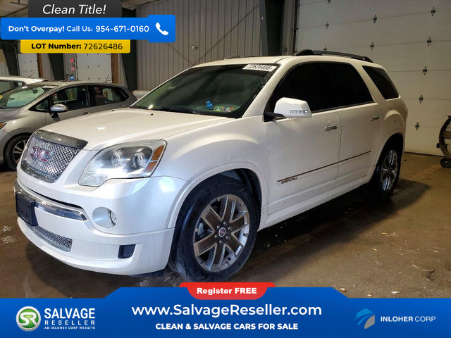 Used 2012 GMC Acadia Denali FWD image 1