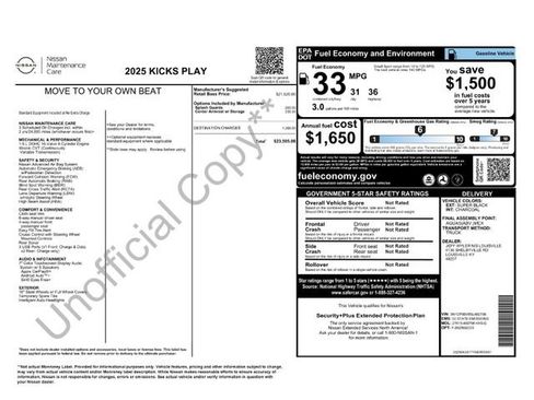 Used 2025 Nissan Kicks Play S FWD image 27