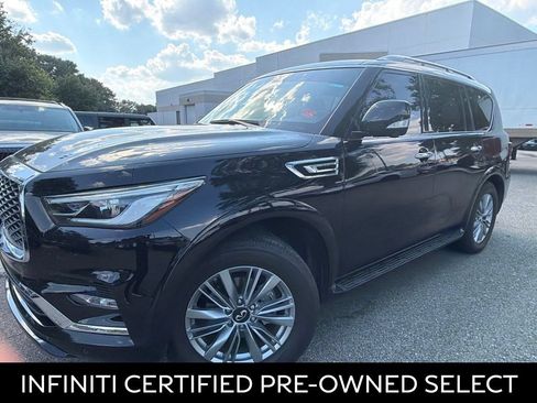 Certified 2023 INFINITI QX80 Luxe w/ Cargo Package RWD image 5
