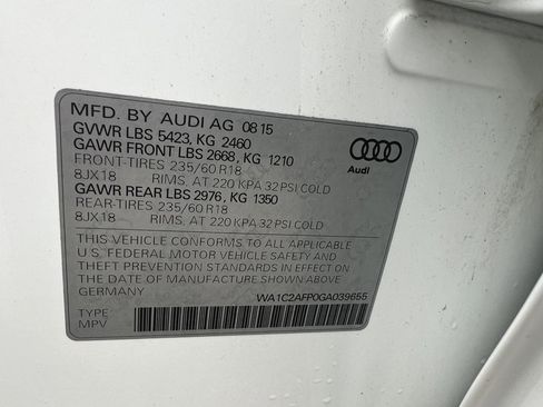 Used 2016 Audi Q5 2.0T Premium w/ Audi MMI Navigation Plus AWD/4WD image 27