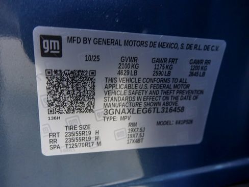 New 2026 Chevrolet Equinox RS w/ LPO, Floor Liner Package image 27