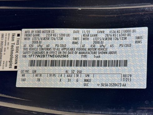 Used 2022 Ford F250 Platinum AWD/4WD image 30