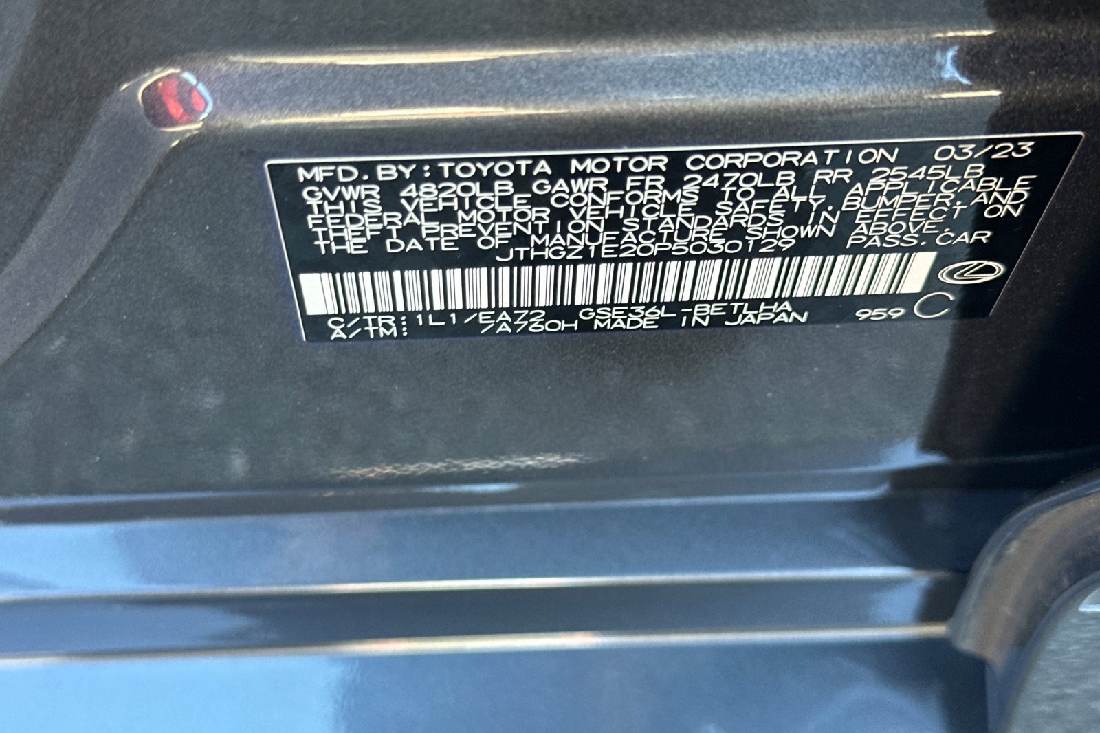 Certified 2023 Lexus IS 350 F Sport w/ Navigation Package AWD/4WD image 22