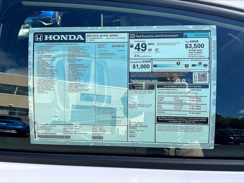 New 2026 Honda Civic Sport image 18