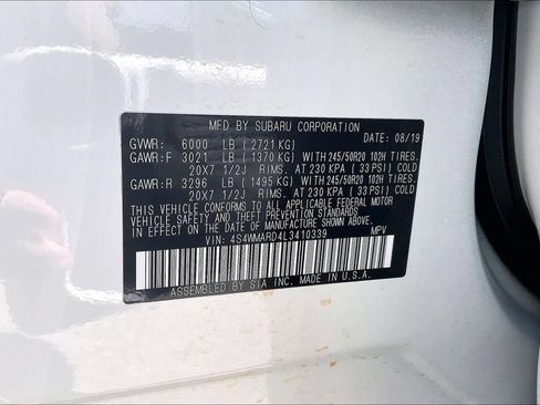 Used 2020 Subaru Ascent Touring AWD/4WD image 18
