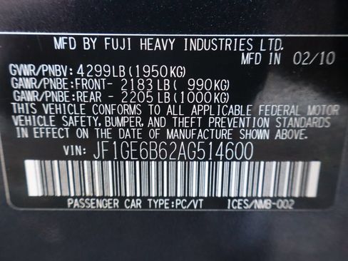 Used 2010 Subaru Impreza 2.5i Premium AWD/4WD image 46
