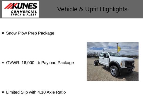 New 2026 Ford F450 XL w/ Snow Plow Prep Package AWD/4WD image 3