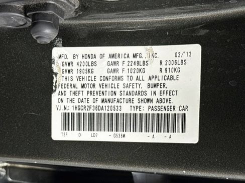 Used 2013 Honda Accord LX image 29