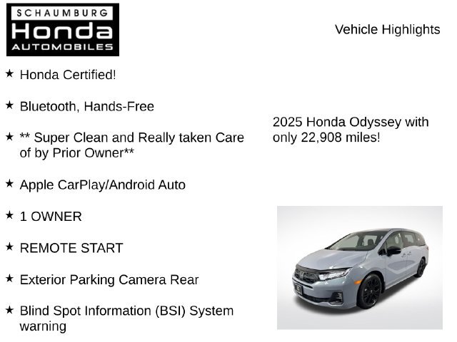 Used 2025 Honda Odyssey Sport-L image 14