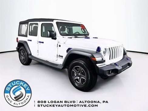 Used 2023 Jeep Wrangler Sport image 1