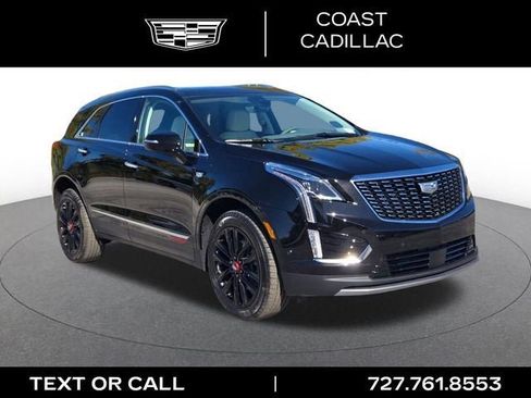 New 2025 Cadillac XT5 Premium Luxury w/ LPO, Red Accent Package FWD image 3
