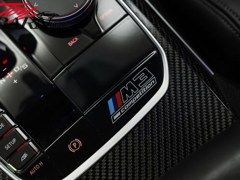 Used 2021 BMW M3 Competition w/ M Carbon Exterior Package RWD image 52