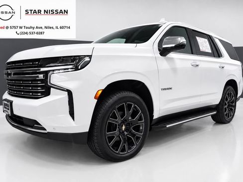 Used 2021 Chevrolet Tahoe Premier w/ Premium Package AWD/4WD image 1