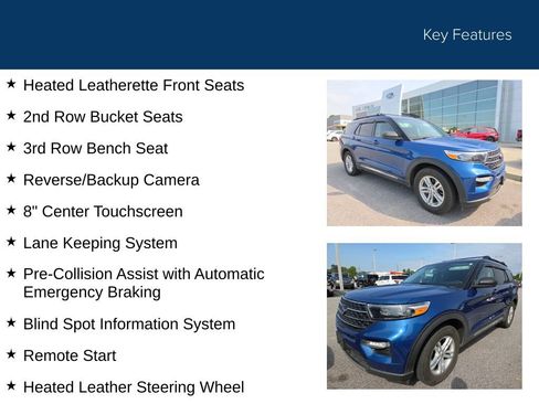 Used 2023 Ford Explorer XLT w/ Equipment Group 202A RWD image 5