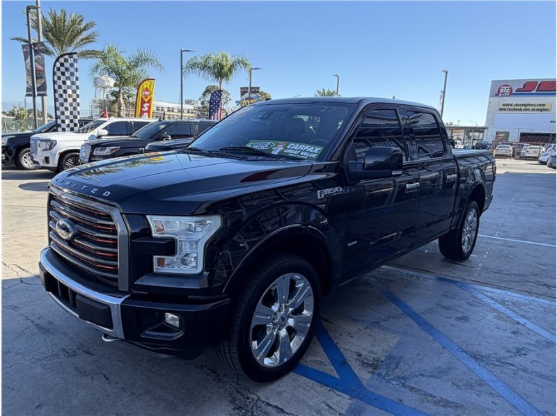 Used 2017 Ford F150 Limited w/ Trailer Tow Package AWD/4WD image 62