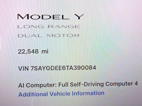 Used 2026 Tesla Model Y Long Range AWD/4WD image 14