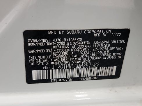 Used 2021 Subaru Crosstrek 2.5i Limited w/ Moonroof Package 2 image 33