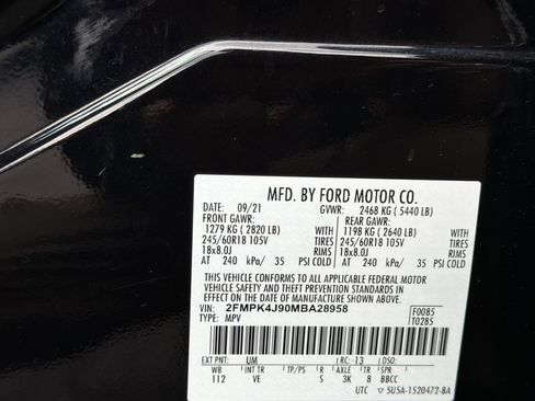 Used 2021 Ford Edge SEL w/ Convenience Package AWD/4WD image 31