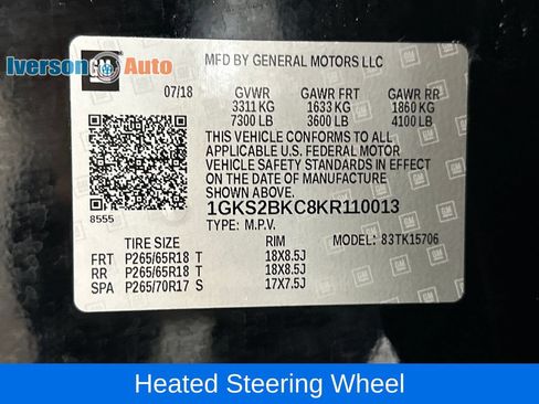 Used 2019 GMC Yukon SLT AWD/4WD image 14