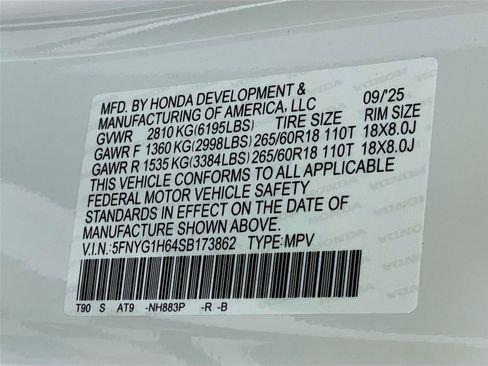 New 2025 Honda Pilot TrailSport image 24